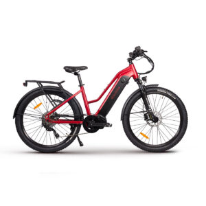 Rangler e-Bike - Red electric bike - Hikobike